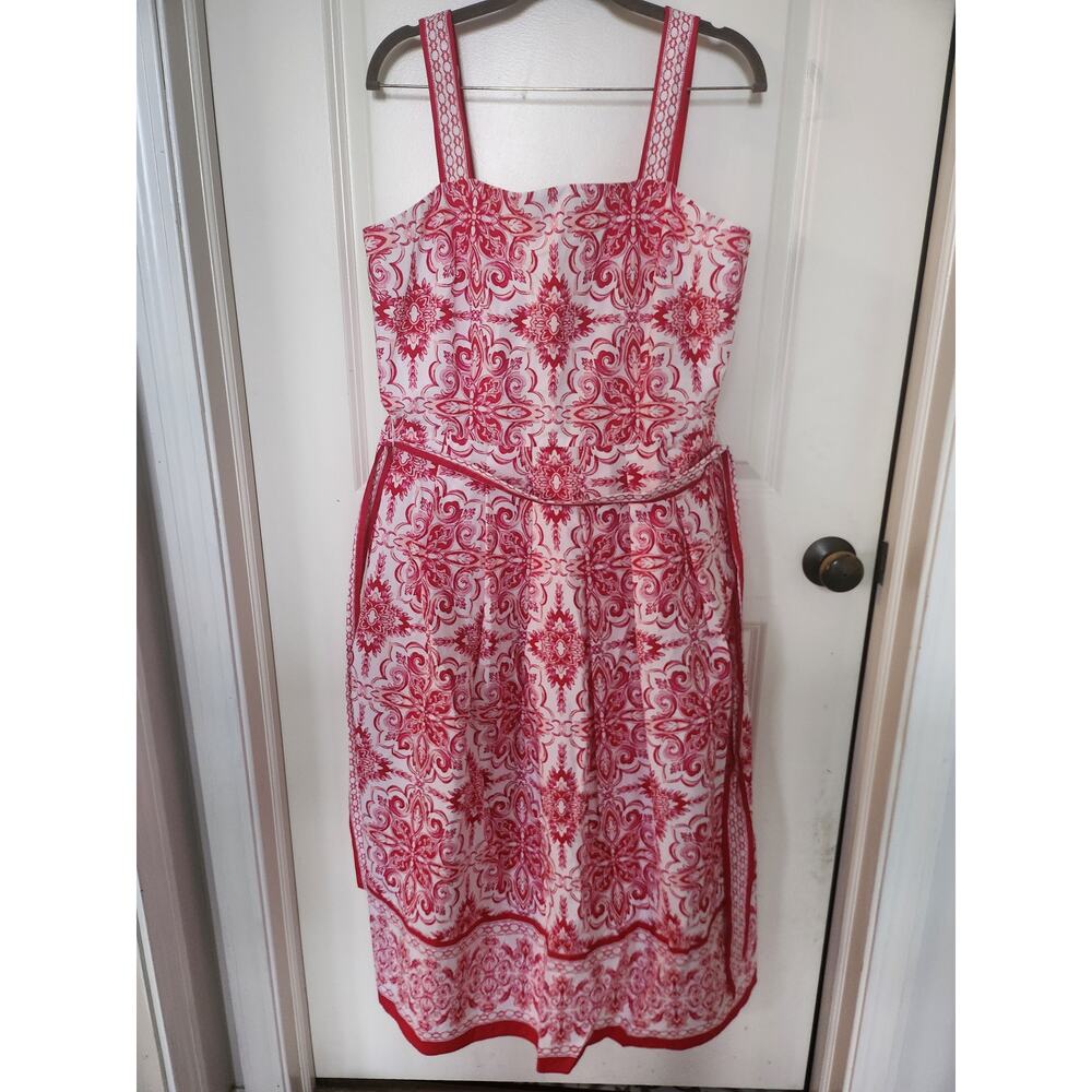 Talbots Tie Waist Maxi Dress - Size 14P